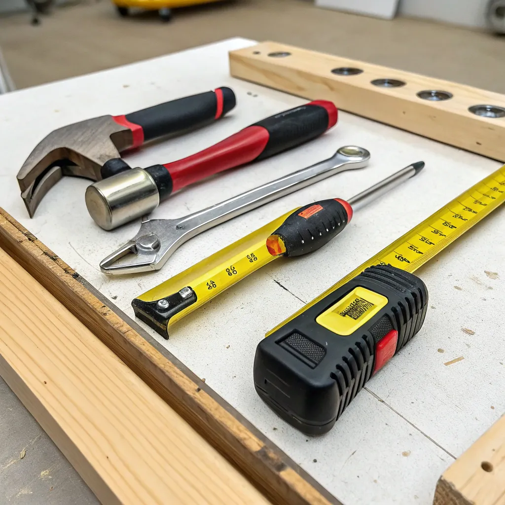 A set of essential building tools