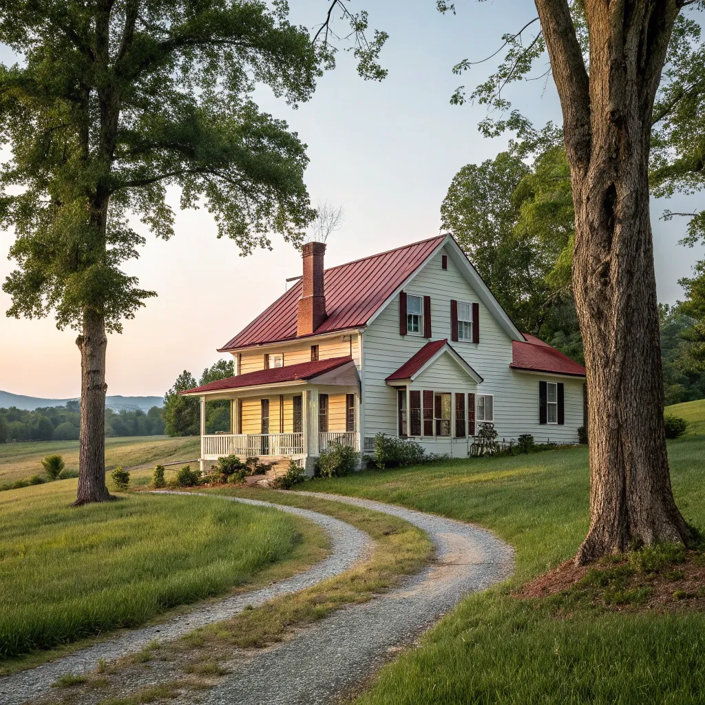 Michael's rustic countryside home